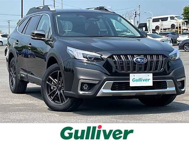 スバル アウトバック リミテッドEX 道央・札幌 2023(令5)年 2.8万km クリスタルブラックシリカ ４WD/ワンオーナー/ハーマンガードンサウンドシステム/純正メーカーナビ/AM/FM/BT/フルセグ/衝突被害軽減ブレーキ/横滑り防止装置/レーダークルーズコントロール/レーンキープアシスト/リヤパーキングセンサー/SRH/XMODE/SI-DRIVE/バック/サイド/フロントカメラ/ビルトインETC/ドライブレコーダー/アイドリングストップ/パワーバックドア/前席パワーシート/全席シートヒーター/前席エアシート/D席メモリーシート/オレンジ×ブラックレザーシート/革巻きステアリング/ステアリングリモコン/パドルシフト/ハンドルヒーター/電動格納ミラー/オートブレーキホールド/プッシュスタート/スマートキー/LEDヘッドライト/オートライト/フォグランプ/電動格納ミラー/ウィンカーミラー/純正フロアマット