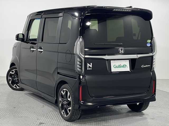 ホンダ Ｎ ＢＯＸ カスタム G L ターボ ホンダセンシング 広島県 2019(令1)年 4.8万km クリスタルブラックパール 社外ナビ/バックカメラ/両側パワースライドドア/ハーフレザーシート/パドルシフト/ホンダセンシング/・衝突軽減ブレーキ/・レーンキープアシスト/・オートハイビーム/・アダプティブクルーズコントロール/・誤発進抑制機能/LEDヘッドランプ/純正15インチAW/ETC