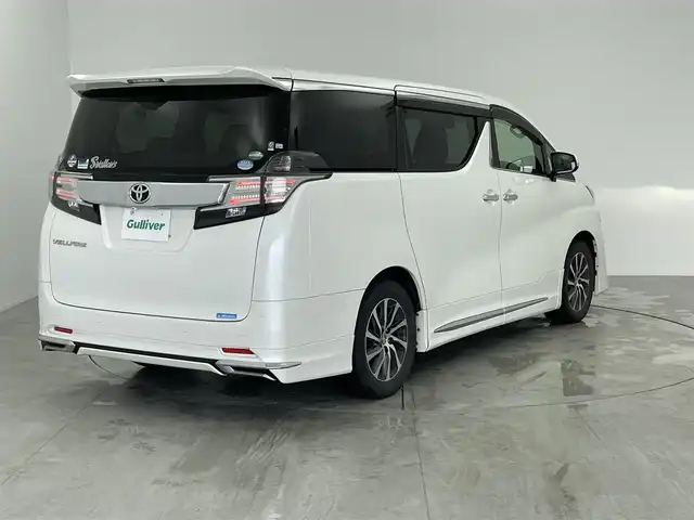 トヨタ ヴェルファイア V 愛知県 2016(平28)年 7.2万km ホワイトパールクリスタルシャイン ALPINEナビ/（CD/DVD/BT/フルセグ）/ALPINEフリップダウンモニター/モデリスタエアロ/モデリスタグリル/ETC/両側パワースライドドア/パーキングセンサー/運転席パワーシート/シートカバー/純正AW/ドアバイザー/社外フロアマット/フォグランプ