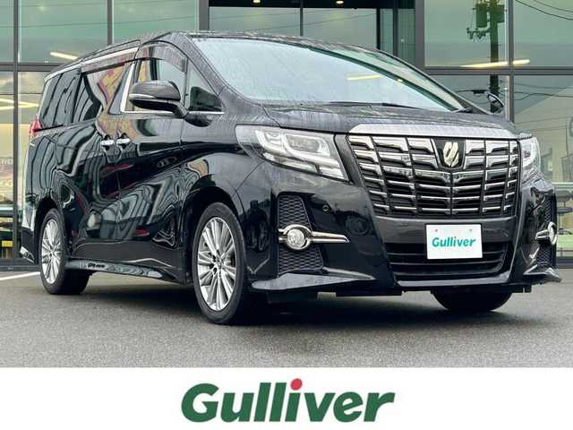 トヨタ アルファード S Aパッケージ タイプブラック 愛媛県 2016(平28)年 7.3万km ブラック ALPINEビックX11型ナビ/ALPINE9型ヘッドレストモニター×2/両側電動スライドドア/バックカメラ/クルーズコントロール/電動リアゲート/クリアランスソナー/AC100V/100Wコンセント/電格ミラー/電動パーキングブレーキ/ドアバイザー/ISOFIX/ETC/現状サマー(純正AW)(235/50/R18)/YOKOHAMA BluEarth RV-02