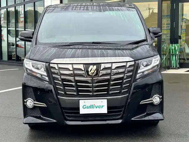 トヨタ アルファード S Aパッケージ タイプブラック 愛媛県 2016(平28)年 7.3万km ブラック ALPINEビックX11型ナビ/ALPINE9型ヘッドレストモニター×2/両側電動スライドドア/バックカメラ/クルーズコントロール/電動リアゲート/クリアランスソナー/AC100V/100Wコンセント/電格ミラー/電動パーキングブレーキ/ドアバイザー/ISOFIX/ETC/現状サマー(純正AW)(235/50/R18)/YOKOHAMA BluEarth RV-02