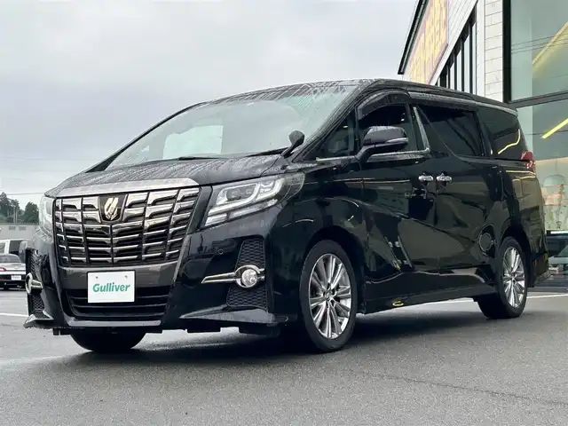 トヨタ アルファード S Aパッケージ タイプブラック 愛媛県 2016(平28)年 7.3万km ブラック ALPINEビックX11型ナビ/ALPINE9型ヘッドレストモニター×2/両側電動スライドドア/バックカメラ/クルーズコントロール/電動リアゲート/クリアランスソナー/AC100V/100Wコンセント/電格ミラー/電動パーキングブレーキ/ドアバイザー/ISOFIX/ETC/現状サマー(純正AW)(235/50/R18)/YOKOHAMA BluEarth RV-02