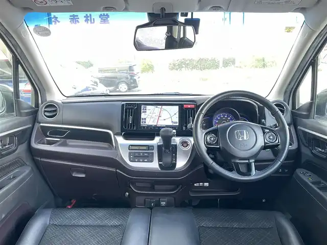 ホンダ Ｎ ＷＧＮ カスタム G ターボパッケージ 愛知県 2014(平26)年 6.4万km プレミアムホワイトパール (株)IDOMが運営する【じしゃロン豊川店】の自社ローン専用車両になります。こちらは現金またはオートローンご利用時の価格です。自社ローンご希望の方は別途その旨お申付け下さい/純正9インチナビ/フルセグTV/純正15インチアルミホイール/クルーズコントロール/バックカメラ/ドライブレコーダ/ETC/ターボ/パドルシフト/無限　フロアマット/バックドアスポイラ/サイドスポイラ/ウインカーミラー/プッシュスタート