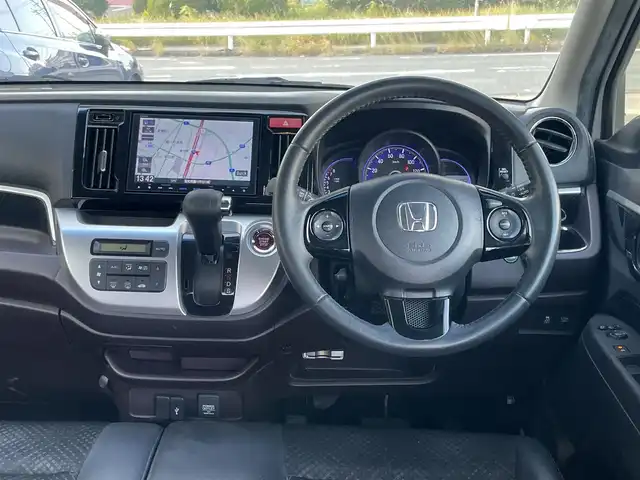 ホンダ Ｎ ＷＧＮ カスタム G ターボパッケージ 愛知県 2014(平26)年 6.4万km プレミアムホワイトパール (株)IDOMが運営する【じしゃロン豊川店】の自社ローン専用車両になります。こちらは現金またはオートローンご利用時の価格です。自社ローンご希望の方は別途その旨お申付け下さい/純正9インチナビ/フルセグTV/純正15インチアルミホイール/クルーズコントロール/バックカメラ/ドライブレコーダ/ETC/ターボ/パドルシフト/無限　フロアマット/バックドアスポイラ/サイドスポイラ/ウインカーミラー/プッシュスタート