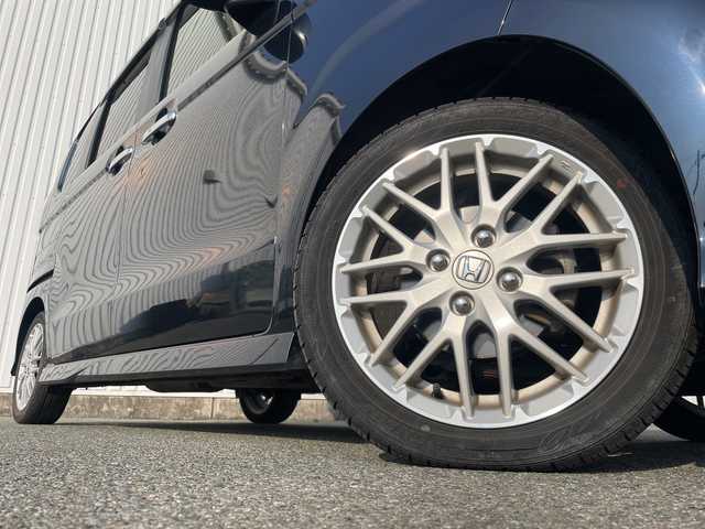 ホンダ Ｎ ＢＯＸ カスタム L ターボ 福岡県 2021(令3)年 3.7万km ミッドナイトブルービームM ワンオーナー/ホンダセンシング/CMBS/レーンアシスト/パーキングセンサー/社外ナビ（ＭＤＶ－Ｓ７０８Ｌ）/フルセグTV/CD/DVD/BT/SD/AM/FM/バックカメラ/両側パワースライドドア/前席シートヒーター/レーダークルーズコントロール/ＬＥＤオートライト/フォグランプ/パドルシフト/純正ＡＷ/スマートキー/プッシュスタート/シートバックテーブル/ロールサンシェード