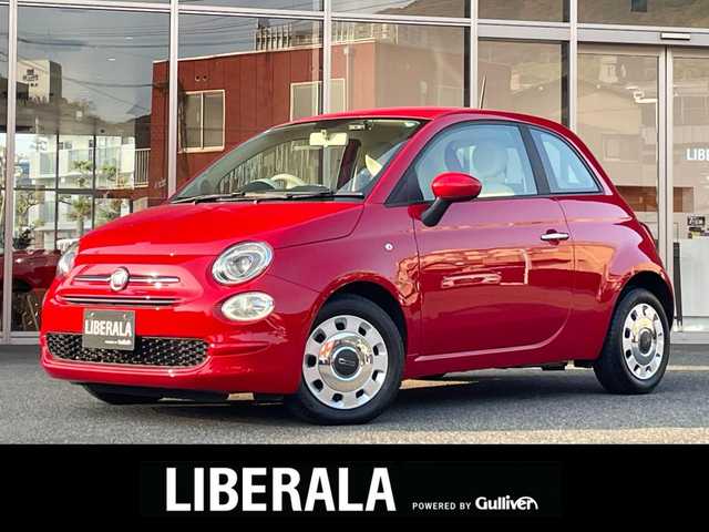 フィアット ５００ ツインエア ポップ 福岡県 2017(平29)年 1.9万km 赤 純正ディスプレイオーディオ　/Ｂｌｕｅｔｏｏｔｈ　/ＵＳＢ／ＡＵＸ　/ＭＴモード付ＡＴ　/ＥＴＣ　/リモコンキー