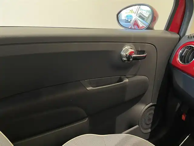 フィアット ５００ ツインエア ポップ 福岡県 2017(平29)年 1.9万km 赤 純正ディスプレイオーディオ　/Ｂｌｕｅｔｏｏｔｈ　/ＵＳＢ／ＡＵＸ　/ＭＴモード付ＡＴ　/ＥＴＣ　/リモコンキー