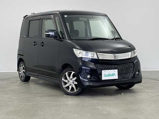 スズキ パレット ＳＷ XS 新潟県 2011(平23)年 6.5万km ブルーイッシュブラックパール3 ナビ　/フルセグ　/片側パワースライドドア　/純正１４インチアルミホイール　/ウィンカーミラー　/電動格納ミラー　/キセノンオートライト　/フォグランプ　/ドアバイザー　/ＥＴＣ /スマートキー