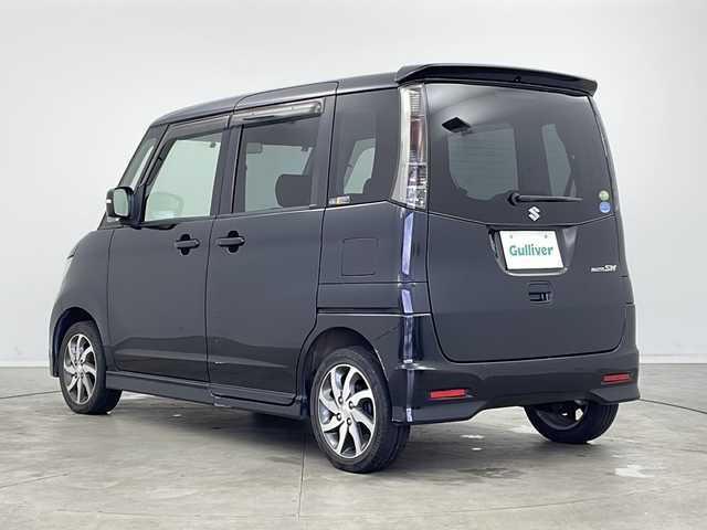 スズキ パレット ＳＷ XS 新潟県 2011(平23)年 6.5万km ブルーイッシュブラックパール3 ナビ　/フルセグ　/片側パワースライドドア　/純正１４インチアルミホイール　/ウィンカーミラー　/電動格納ミラー　/キセノンオートライト　/フォグランプ　/ドアバイザー　/ＥＴＣ /スマートキー