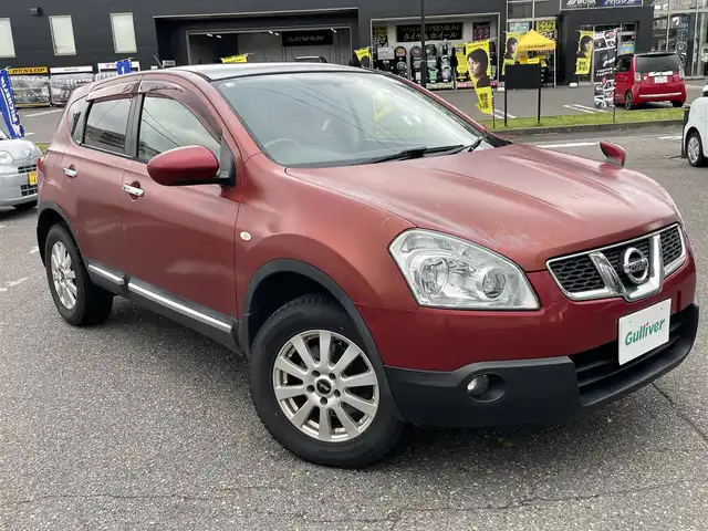 日産 デュアリス 20G FOUR 新潟県 2012(平24)年 4.6万km ラディアントレッド ワンオーナー/サンルーフ/パワーウィンドー/オートライト/電動格納ミラー