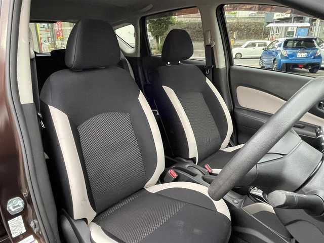 日産 ノート e－パワー X 宮城県 2018(平30)年 1.7万km インペリアルアンバーP エマージェンシーブレーキ機能搭載/純正ナビゲーション/　（フルセグテレビ/iPod/CD/ SD//　USB/FM/AM/Bluetooth)/前方ドライブレコーダー/レーンアシスト/ワンオーナー/横滑り防止/電動格納ミラー/純正フロアマット/オートライト/プッシュスタート