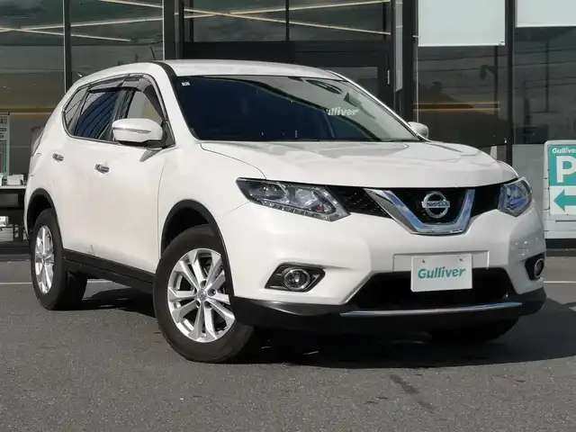 日産 エクストレイル 20X 茨城県 2014(平26)年 14.5万km ブリリアントホワイトパール 純正ナビ/【TV・ラジオ・CD・USB・ウォークマン・SD・iPod・VTR・AUX】/Bカメラ/ETC/前後ドラレコ/シートヒーター/アイドリングストップ/オートライト/Fフォグ/LEDライト/純正フロアマット/純正アルミホイール/ドアバイザー/電格ミラー/ウインカーミラー