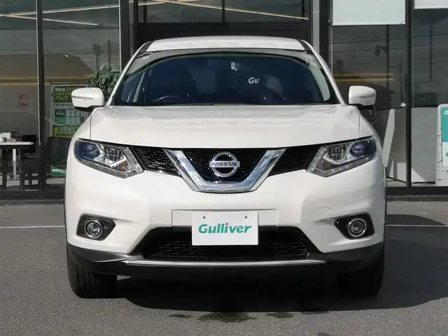 日産 エクストレイル 20X 茨城県 2014(平26)年 14.5万km ブリリアントホワイトパール 純正ナビ/【TV・ラジオ・CD・USB・ウォークマン・SD・iPod・VTR・AUX】/Bカメラ/ETC/前後ドラレコ/シートヒーター/アイドリングストップ/オートライト/Fフォグ/LEDライト/純正フロアマット/純正アルミホイール/ドアバイザー/電格ミラー/ウインカーミラー