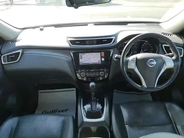 日産 エクストレイル 20X 茨城県 2014(平26)年 14.5万km ブリリアントホワイトパール 純正ナビ/【TV・ラジオ・CD・USB・ウォークマン・SD・iPod・VTR・AUX】/Bカメラ/ETC/前後ドラレコ/シートヒーター/アイドリングストップ/オートライト/Fフォグ/LEDライト/純正フロアマット/純正アルミホイール/ドアバイザー/電格ミラー/ウインカーミラー