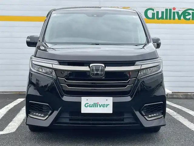 ホンダ ステップワゴン スパーダ eHEV G EXホンダS 埼玉県 2020(令2)年 10.7万km プレミアムスパークルブラックパール ・ワンオーナー/・純正ナビ（VXM-207VFNi)(CD/DVD/フルセグ/BT)/・バックカメラ/・両側パワースライドドア/・前席シートヒーター/・衝突軽減ブレーキシステム/・ETC2.0/・純正16インチアルミホイール/・ハーフレザーシート/・新車保証書