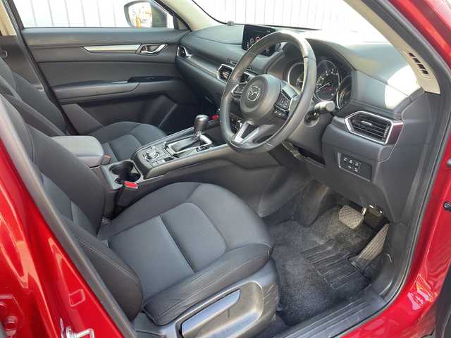 マツダ ＣＸ－５ XD プロアクティブ 埼玉県 2018(平30)年 4.3万km ソウルレッドクリスタルM ワンオーナー/純正メモリナビ＆フルセグＴＶ/　（ＤＶＤ＆ＣＤ＆ＵＳＢ＆ＢＴ）/バックカメラ/ビルトインＥＴＣ（２．０）/前方ドライブレコーダー/スマートシティーブレーキシステム/ＢＳＭシステム/レーンキープアシストシステム/パーキングセンサー/ドライバーアテンションアラート/レーダークルーズコントロール/革巻きステアリング/ステアリングリモコン/アイドリングストップ/電動パーキングブレーキ/オートホールド/純正１７inアルミホイール/オートライト/ＬＥＤライト/電動格納ミラー/スマートキー/プッシュスタート/Ｗ＆サイド＋カーテンエアバッグ/横滑り防止装置/ＡＢＳ/ドアバイザー/フロアマット/トノカバー/新車保証書/取扱説明書/スマートスペアキー有