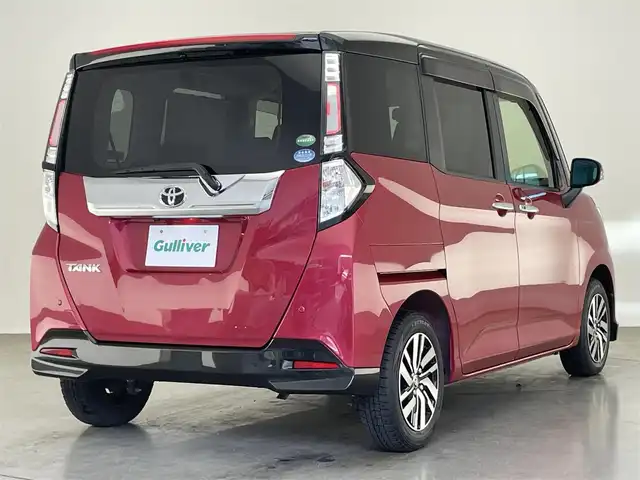 トヨタ タンク カスタムG S 愛知県 2018(平30)年 4.3万km ブラックマイカ/マゼンダベリーメタリック 純正９型ナビ　フルセグＴＶ　バックカメラ　両側パワースライドドア　前後ドラレコ　クルーズコントロール　スマアシII　衝突軽減　車線逸脱　クルコン　ＬＥＤオートライト　フォグ　Ｂｌｕｅｔｏｏｔｈ　TVキャンセラー　アイドリングストップ　禁煙車