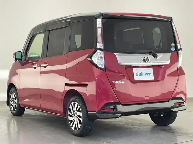 トヨタ タンク カスタムG S 愛知県 2018(平30)年 4.3万km ブラックマイカ/マゼンダベリーメタリック 純正９型ナビ　フルセグＴＶ　バックカメラ　両側パワースライドドア　前後ドラレコ　クルーズコントロール　スマアシII　衝突軽減　車線逸脱　クルコン　ＬＥＤオートライト　フォグ　Ｂｌｕｅｔｏｏｔｈ　TVキャンセラー　アイドリングストップ　禁煙車