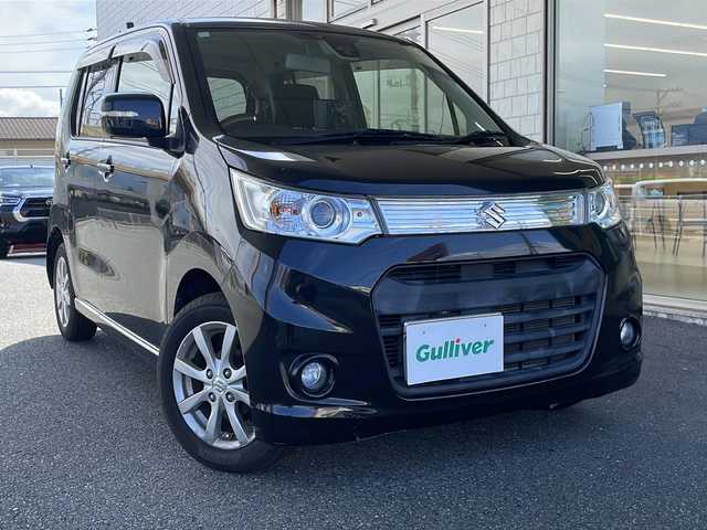 スズキ ワゴンＲ スティングレー X 山口県 2013(平25)年 6.4万km 黒