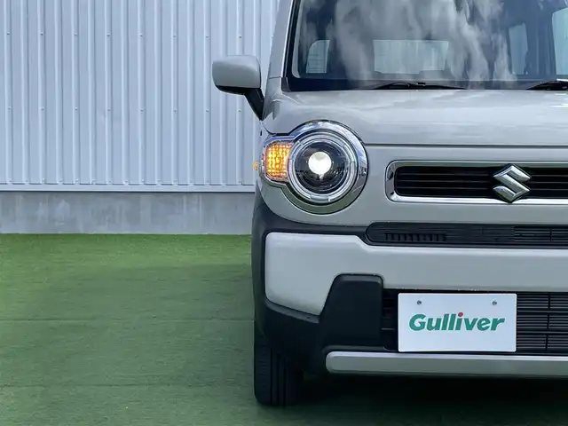 スズキ ハスラー HYBRID G 香川県 2024(令6)年 1.6万km ソフトベージュメタリック レーダークルーズコントロール/前席シートヒーター/純正LEDヘッドライト/オートライト/コーナーセンサー/衝突軽減装置/横滑り防止装置/レーンキープアシスト/オートエアコン/パワーウィンドウ/アイドリングストップ/シート下収納BOX/プッシュスタート/スマートキー