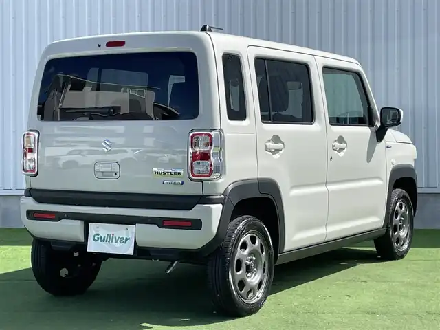 スズキ ハスラー HYBRID G 香川県 2024(令6)年 1.6万km ソフトベージュメタリック レーダークルーズコントロール/前席シートヒーター/純正LEDヘッドライト/オートライト/コーナーセンサー/衝突軽減装置/横滑り防止装置/レーンキープアシスト/オートエアコン/パワーウィンドウ/アイドリングストップ/シート下収納BOX/プッシュスタート/スマートキー