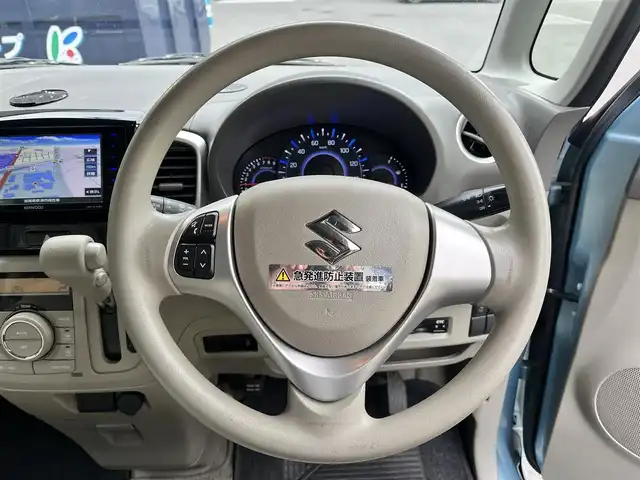 スズキ スペーシア X 滋賀県 2013(平25)年 5.9万km フィズブルーパールメタリック バックカメラ/フルセグテレビ/純正フロアマット/片側パワースライドドア/プッシュスタート