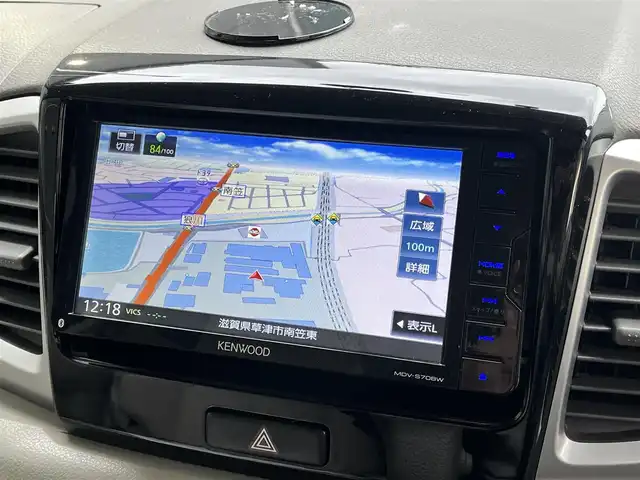 スズキ スペーシア X 滋賀県 2013(平25)年 5.9万km フィズブルーパールメタリック バックカメラ/フルセグテレビ/純正フロアマット/片側パワースライドドア/プッシュスタート