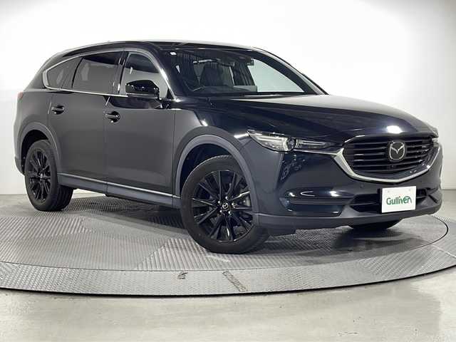 マツダ ＣＸ－８ XD ブラックトーンエディション 広島県 2021(令3)年 5万km ジェットブラックマイカ 禁煙車/１０．５インチマツダコネクトナビ/３６０°ビューモニター/レーダークルーズコントロール/ブラインドスポットモニタリング/電動リアゲート/パワーシート/シートヒーター/ステアリングヒーター/ヘッドアップディスプレイ/置くだけ充電/LEDヘッドライト/ドライブレコーダー/ETC