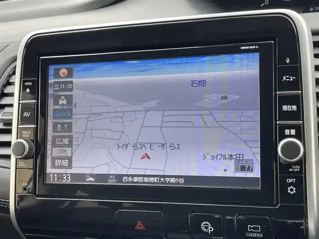 日産 セレナ ハイウェイスター G 東京都 2019(平31)年 2.2万km ブリリアントシルバー 純正ナビ/アラウンドビューモニター/エマージェンシーブレーキ/車線逸脱警報/ソナー/クルーズコントロール/ハンズフリーオートスライドドア/ＥＴＣ/ドライブレコーダー/ステアリングスイッチ