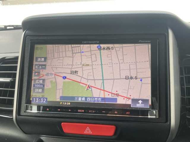 ホンダ Ｎ ＢＯＸ カスタム G Lパッケージ 三重県 2013(平25)年 9万km クリスタルブラックパール (株)IDOMが運営する【じしゃロン四日市店】の自社ローン専用車両になります。こちらは現金またはオートローンご利用時の価格です。自社ローンご希望の方は別途その旨お申付け下さい/社外SDナビ（CD/AM/FM）/ワンセグTV/パドルシフト/片側パワースライド/純正14インチAW/エンジンスタートボタン/スマートキー/アイドリングストップ/純正フロアマット/キセノンライト