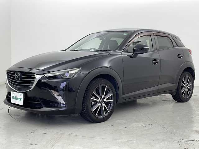 マツダ ＣＸ－３ XD プロアクティブ 宮城県 2017(平29)年 6.2万km ジェットブラックマイカ 禁煙車/i-Activesense/・車線逸脱警報/・スマートシティブレーキサポート/・マツダレーダークルーズコントロール/・ブラインドスポットモニター/・パーキングセンサー/ヘッドアップディスプレイ/マツダコネクトナビ/・BT.CD.DVD.USB.AUX/・フルセグTV/バックカメラ/ETC/ドライブレコーダー（F）/ハーフレザーシート/革巻きステアリング/パドルシフト/ステアリングスイッチ/プッシュスタート/スマートキー（2本）/純正18インチアルミホイール/アダプティブLEDヘッドライト/トノカバー/ドアバイザー/社外フロアマット/アイドリングストップ