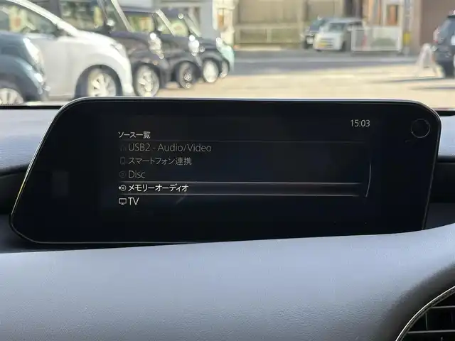 マツダ マツダ３ファストバック 15S ツーリング 三重県 2021(令3)年 2.7万km ソウルレッドクリスタルM ♪ワンオーナー /♪走行26245km/i-ACTIVSENSE/・スマートブレーキサポート/・車線逸脱警報/・ブラインドスポットモニタリング/・レーンキープアシストシステム/・レーダークルーズコントロール/・ハイビームコントロールシステム/・360°モニター/バック/サイド/フロントカメラ/コーナーセンサー/オートブレーキホールド/ヘッドアップディスプレイ/i-stop/前後ドライブレコーダー/ルームミラー型レーダー探知機/スマートキー×3/プッシュスタート/純正ナビ/・HDMI・USB・CD/・DVD再生・フルセグ/・Bluetoothオーディオ/・Apple Car Play/・Android Auto/純正18インチAW/社外16インチAW積込/・205/60R16/・スタッドレスタイヤ/LEDヘッドライト/オートライト/オートワイパー/ウィンカーミラー/オートリトラクタブルミラー/革巻ステアリング/ステアリングスイッチ/プライバシーガラス/フロアマット/ドアバイザー/ETC/サイド/カーテン/ニーエアバック