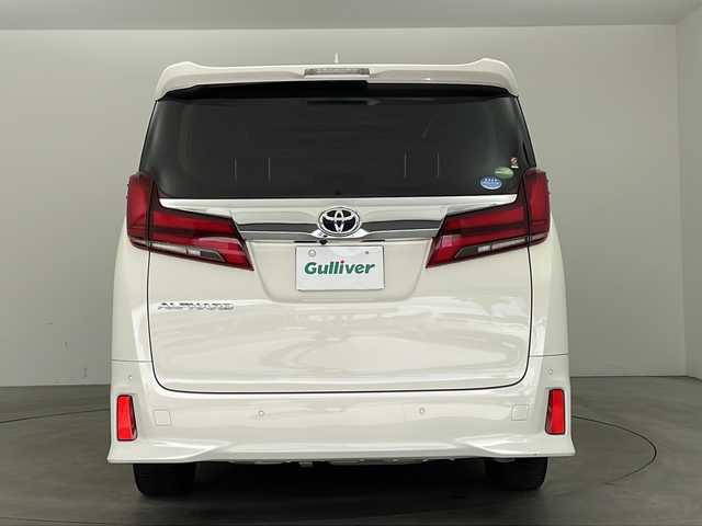 トヨタ アルファード S Cパッケージ 兵庫県 2018(平30)年 3.9万km ラグジュアリーホワイトパールクリスタルシャインガラスフレーク ・純正ナビ（フルセグ・CD・DVD・SD・BT・HDMI）/・バックカメラ/・デジタルインナーミラー/・サンルーフ/・ドライブレコーダー/・ビルトインETC2.0/・レーントレーシングアシスト/・クリアランスソナー/・パーキングサポートブレーキ/・プリクラッシュセーフティ/・ロードサインアシスト/・ナノイー/・オートマチックハイビーム/・三眼LEDオートライト/・フォグランプ/・電動パーキングブレーキ/・ブレーキホールド/・ステアリングヒーター/・合皮シート/・シートヒーター/・シートベンチレーション/・パワーシート/・両側パワースライドドア/・パワーバックドア/・純正フリップダウンモニター/・AC100V/・プッシュスタート/・スマートキー/・W＋サイドエアバック/・カーテンエアバック