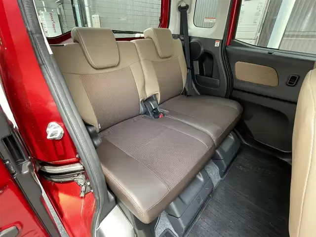 日産 デイズ ルークス HWS X Vセレクション 滋賀県 2018(平30)年 2.9万km スパークリングレッドM 禁煙車/純正ナビ（MM517D-W)/（CD/DVD/SD/BT/USB/フルセグTV）/エマージェンシーブレーキ/車線逸脱警報/オートマチックハイビーム/アラウンドビューモニター/ETC/前後ドライブレコーダー（ZDR055）/ハーフレザーシート/両側パワースライドドア/後席テーブル/プッシュスタート/インテリジェントキー×２/オーバーヘッドコンソール/ナノイー付リアシーリングファン/LEDヘッドランプ/フロアマット/純正15インチAW