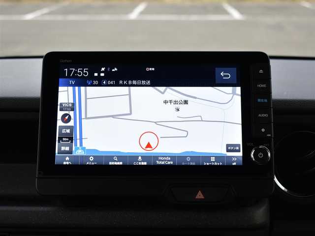 ホンダ Ｎ ＢＯＸ カスタム 福岡県 2024(令6)年 0.4万km クリスタルブラックパール ワンオーナー/純正9インチナビ/フルセグTV・BT・CD・DVD・FM・AM/バックカメラ/ETC/ナビ連動前後ドライブレコーダー/パワースライドドア/ホンダセンシング/ブレーキホールド/シートヒーター/純正14インチアルミホイール/保証書・取説・スペアキー