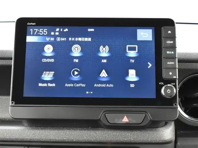 ホンダ Ｎ ＢＯＸ カスタム 福岡県 2024(令6)年 0.4万km クリスタルブラックパール ワンオーナー/純正9インチナビ/フルセグTV・BT・CD・DVD・FM・AM/バックカメラ/ETC/ナビ連動前後ドライブレコーダー/パワースライドドア/ホンダセンシング/ブレーキホールド/シートヒーター/純正14インチアルミホイール/保証書・取説・スペアキー