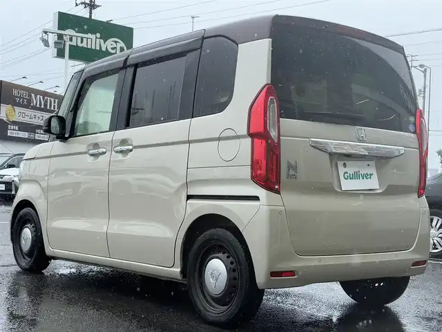 ホンダ Ｎ ＢＯＸ L ターボ 徳島県 2021(令3)年 2.3万km プレミアムアイボリーパールⅡ 純正8インチナビ　VXU-217NBi/AM/FM/Bluetooth/DISC/USB/TV/SD/iPod/バックカメラ/両側電動スライドドア/ビルトインETC/追従式クルーズコントロール/ドライブレコーダー/コーナーセンサー/純正フロアマット/シートヒーター/オートマッチクハイビーム/ドアバイザー/パドルシフト/スマートキー/プッシュスタート/オートライト