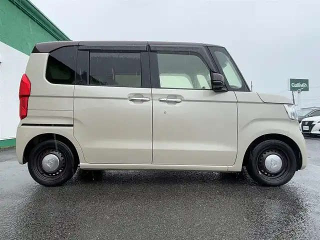 ホンダ Ｎ ＢＯＸ L ターボ 徳島県 2021(令3)年 2.3万km プレミアムアイボリーパールⅡ 純正8インチナビ　VXU-217NBi/AM/FM/Bluetooth/DISC/USB/TV/SD/iPod/バックカメラ/両側電動スライドドア/ビルトインETC/追従式クルーズコントロール/ドライブレコーダー/コーナーセンサー/純正フロアマット/シートヒーター/オートマッチクハイビーム/ドアバイザー/パドルシフト/スマートキー/プッシュスタート/オートライト