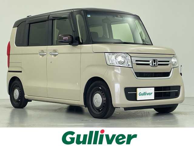 ホンダ Ｎ ＢＯＸ L ターボコーディネートスタイル 愛知県 2021(令3)年 2.3万km プレミアムアイボリーパールⅡ 純正8インチナビ　VXU-217NBi/・AM/FM/・Bluetooth/・CD/DVD/・USB/・TV/バックカメラ/両側電動スライドドア/ビルトインETC/追従式クルーズコントロール/ドライブレコーダー/コーナーセンサー/純正フロアマット/シートヒーター/オートマッチクハイビーム/ドアバイザー/パドルシフト/スマートキー/プッシュスタート/オートライト