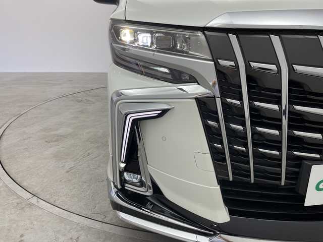 トヨタ アルファード S Cパッケージ 群馬県 2023(令5)年 0.5万km ホワイトパールクリスタルシャイン サンルーフ　モデリスタエアロ　純正９型ナビ　純正１２型後席モニター　フルセグＴＶ　バックカメラ　両側電動スライドドア　電動リアゲート　ＡＣ１００Ｖ電源　シートヒーター／エアーシート　ＢＳＭ　禁煙車