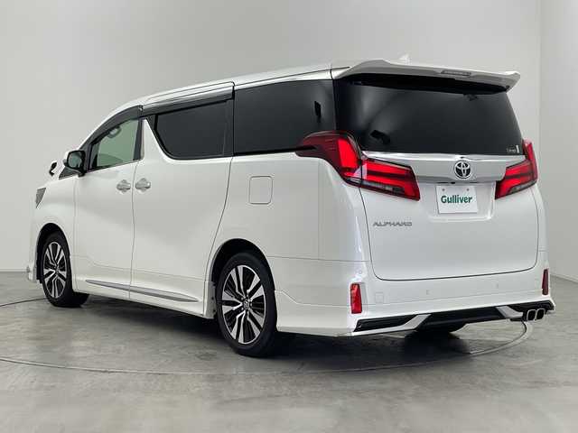 トヨタ アルファード S Cパッケージ 群馬県 2023(令5)年 0.5万km ホワイトパールクリスタルシャイン サンルーフ　モデリスタエアロ　純正９型ナビ　純正１２型後席モニター　フルセグＴＶ　バックカメラ　両側電動スライドドア　電動リアゲート　ＡＣ１００Ｖ電源　シートヒーター／エアーシート　ＢＳＭ　禁煙車