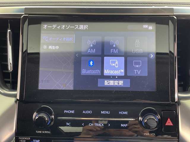 トヨタ アルファード S Cパッケージ 群馬県 2023(令5)年 0.5万km ホワイトパールクリスタルシャイン サンルーフ　モデリスタエアロ　純正９型ナビ　純正１２型後席モニター　フルセグＴＶ　バックカメラ　両側電動スライドドア　電動リアゲート　ＡＣ１００Ｖ電源　シートヒーター／エアーシート　ＢＳＭ　禁煙車