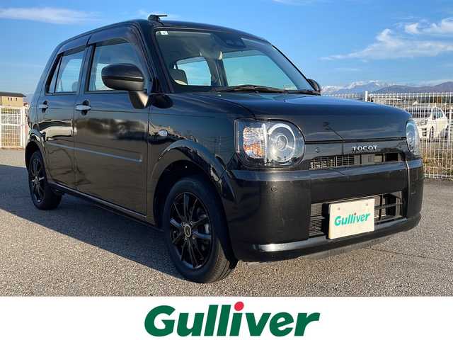 ダイハツ ミラ トコット L SA Ⅲ 富山県 2019(平31)年 2.7万km ブラックマイカメタリック 4WD/純正オーディオ/Bluetooth/USB/CD/衝突軽減ブレーキ/コーナーセンサー/オートハイビーム/横滑り防止装置/社外アルミホイール/リモコンキー/純正フロアマット/純正ドアバイザー