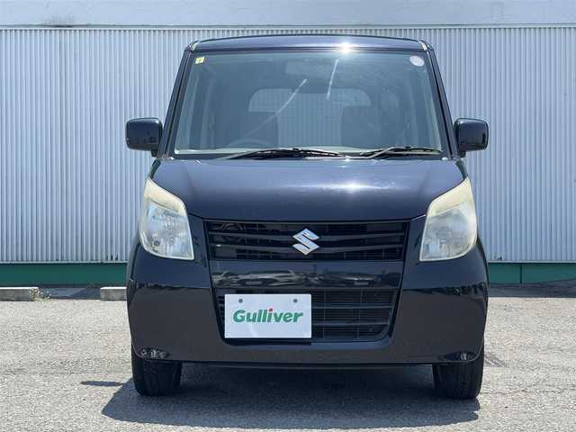 スズキ パレット X 徳島県 2012(平24)年 12.4万km ブルーイッシュブラックパール3 社外ナビ　MDV-323/バックカメラ/片側パワースライドドア/ワンセグTV走行中視聴可/ベンチシート/社外フロアマット/プッシュスタート/スペアキー/ハロゲンヘッドライト