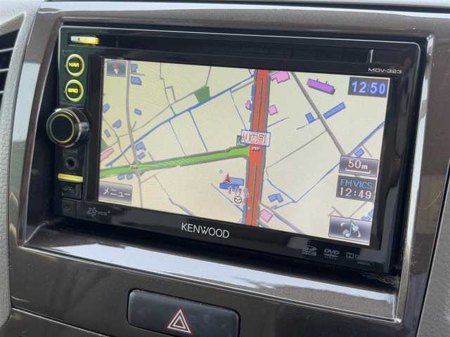 スズキ パレット X 徳島県 2012(平24)年 12.4万km ブルーイッシュブラックパール3 社外ナビ　MDV-323/バックカメラ/片側パワースライドドア/ワンセグTV走行中視聴可/ベンチシート/社外フロアマット/プッシュスタート/スペアキー/ハロゲンヘッドライト