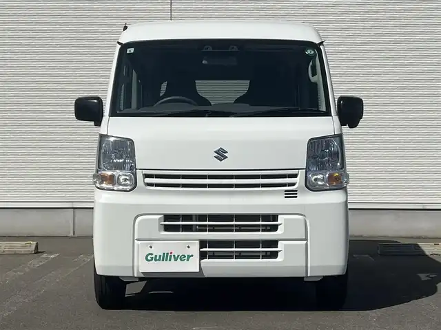 スズキ エブリイ PA 秋田県 2024(令6)年 2.3万km スペリアホワイト ４WD/禁煙車/スズキセーフティサポート/衝突被害軽減ブレーキデュアルカメラブレーキサポート/純正ラジオ付き時計パネル（AM/FM）/スズキ純正12インチアルミ（夏タイヤ装着）/アイドリングストップ/コーナーセンサー/レーンキープアシスト/オートマチックハイビーム/オートライト/パワーステアリング/ヘッドライトレベライザー/横滑り防止/寒冷地仕様/保証書/取扱説明書/記録簿/スペアキー1本有