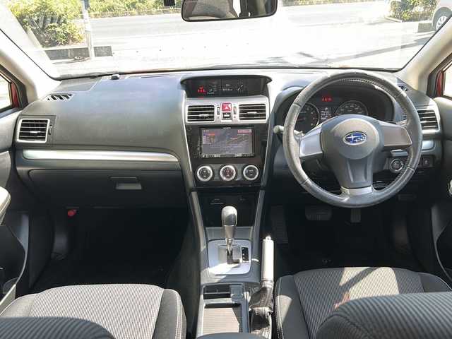 スバル インプレッサ スポーツ 1．6i－L 香川県 2014(平26)年 6.9万km ヴェネチアンレッドパール 社外7インチナビ/フルセグテレビ/CD/DVD再生機能/ドライブレコーダー/HIDヘッドライト/スマートキー