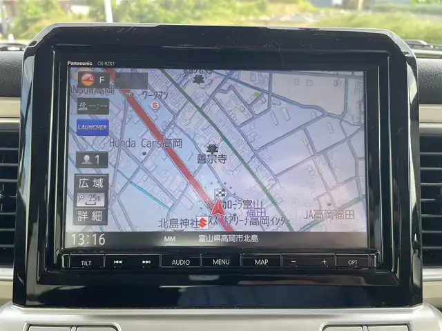 スズキ クロスビー HYBRID MZ 富山県 2018(平30)年 3.2万km ラッシュイエローメタリック/ブラック2トーンルーフ ワンオーナー／/アラウンドビューモニター／/純正８インチナビ／/フルセグＴＶ／/Ｂｌｕｅｔｏｏｔｈ／/ＤＶＤ再生／/運転席助手席シートヒーター／/ＬＥＤオートライト／/コーナーセンサー／/ビルトインＥＴＣ／/クルーズコントロール