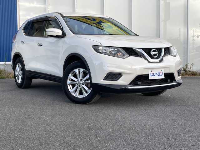 日産 エクストレイル 20X エマージェンシーブレーキ 福島県 2016(平28)年 8.7万km ブリリアントホワイトパール (株)IDOMが運営する【じしゃロンいわき店】の自社ローン専用車両になります。こちらは現金またはオートローンご利用時の価格です。自社ローンご希望の方は別途その旨お申付け下さい/登録時走行距離86720km/メモリーナビ/バックカメラ/プッシュスタート/スマートキー/エマージェンシーブレーキ/フルセグTV/カプロンシート/シートヒーター/純正アルミホイール