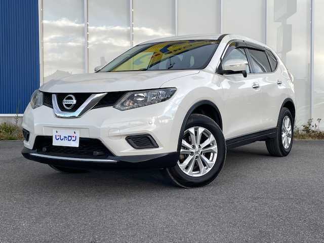 日産 エクストレイル 20X エマージェンシーブレーキ 福島県 2016(平28)年 8.7万km ブリリアントホワイトパール (株)IDOMが運営する【じしゃロンいわき店】の自社ローン専用車両になります。こちらは現金またはオートローンご利用時の価格です。自社ローンご希望の方は別途その旨お申付け下さい/登録時走行距離86720km/メモリーナビ/バックカメラ/プッシュスタート/スマートキー/エマージェンシーブレーキ/フルセグTV/カプロンシート/シートヒーター/純正アルミホイール